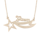 Personalized Named Star Necklace 925 Sterling Silver