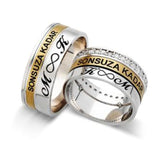 gümüş nişan yüzüğü