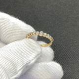 14 Carat Gold Filtered Waterway Ring