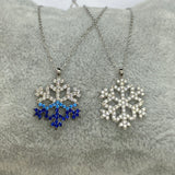 Snowflake Necklace 925 Sterling Silver